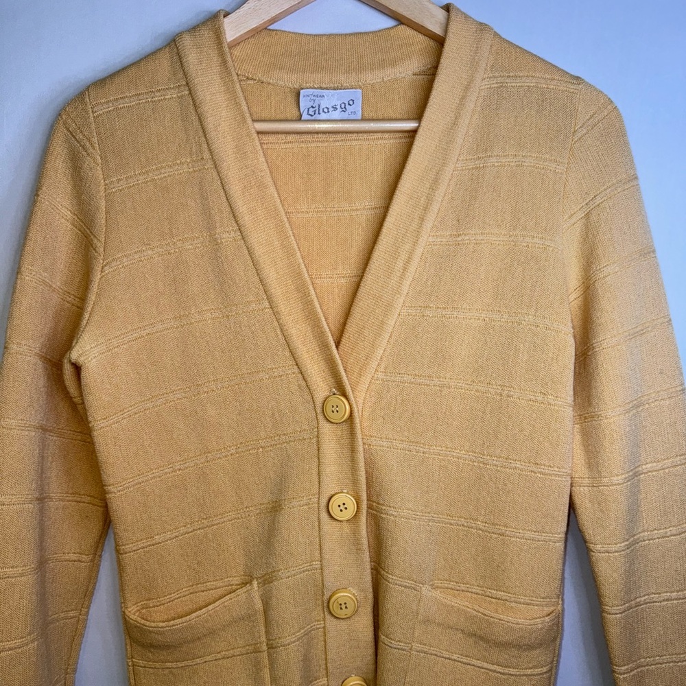 Vintage skirt set 60’s Glasgo Wool Mohair Knitwear